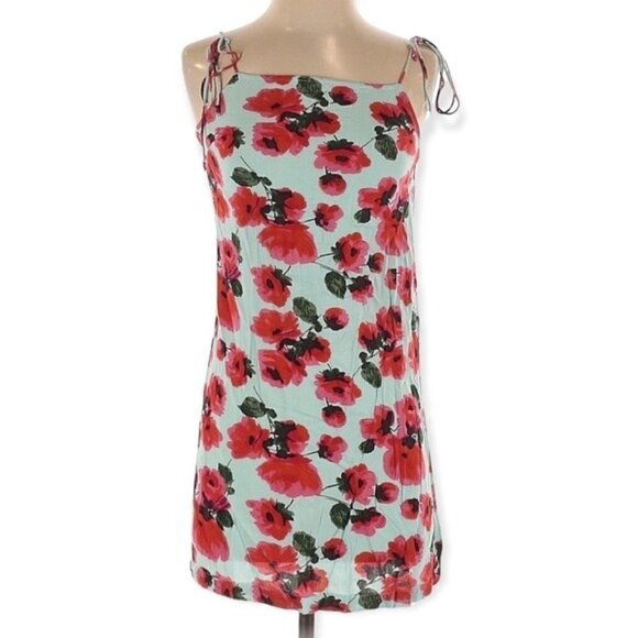 Billabong Dresses & Skirts - Billabong Floral Mini Slip Dress